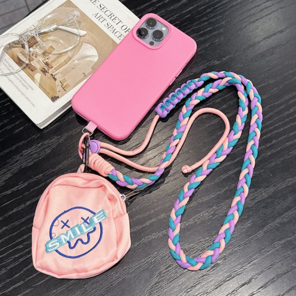 Portable mobile phone lanyard universal mobile phone crossbody strap lanyard