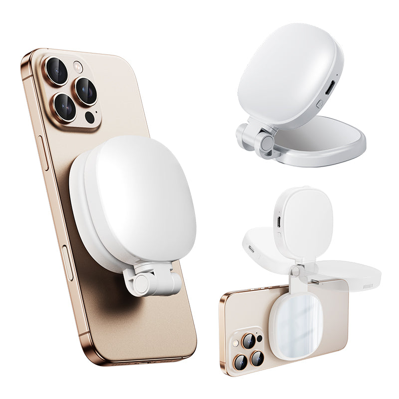 Glow-Up: Magnetic MagSafe Selfie Ring Light
