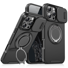 Heavy Duty Rugged Armor Magnetic Case for iPhone & Samsung