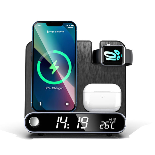 ShiningStation™ Horizon 3-in-1 Alarm Clock Charging Hub