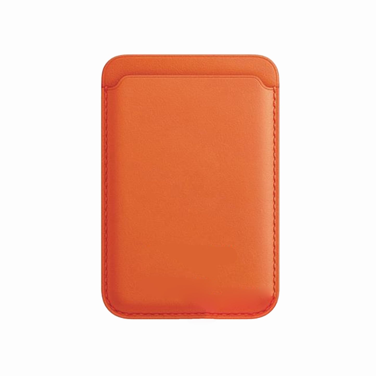 Chic Carry: Minimalist MagSafe Vegan Leather Wallet