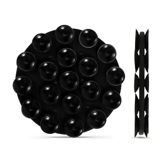 Universal Silicone Suction Cup Phone Mount - Hands-Free Sticky Grip for Mirror, Wall & Car (7 Pack)