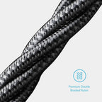 Anker 322 USB-A to USB-C Cable (3ft Braided)-Black