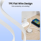 iQuick 3 in 1 Retractable Fast Charge & Data Sync Cable IQTC2301 1.2m-White