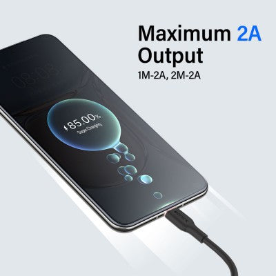 iQuick PowerWire 1 Series TPE Charging Data Cable USB to Micro USB 2m