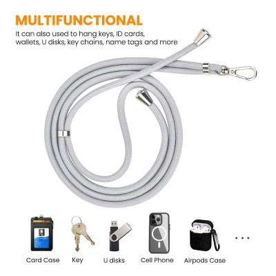 REDEFINE Universal Crossbody Cell Phone Lanyard Round Rope Diameter 6mm