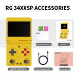 ANBERNIC RG 34XXSP Flip Retro Handheld Game Console Dual joysticks IPS 3.4"LCD