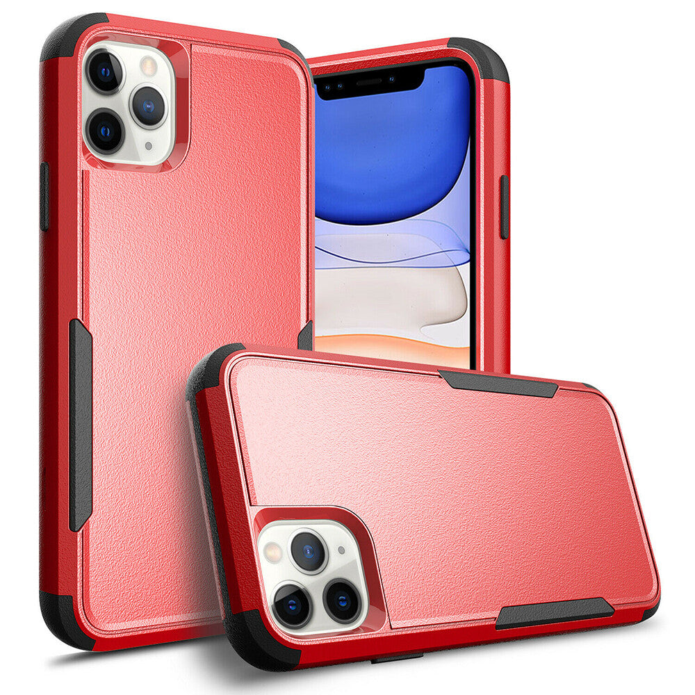 3 in 1 Shockproof Hybrid Case Cover For iPhone 15 14 13 12 11 Pro Max 6 7 8 X XS