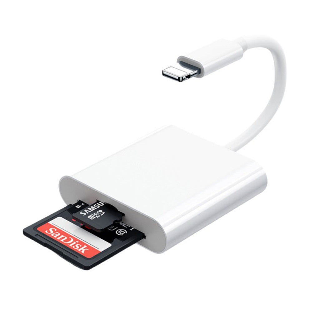 2In1 OTG Card Reader Type C light-ning to SD TF Memory Card Adapter For PC Phone