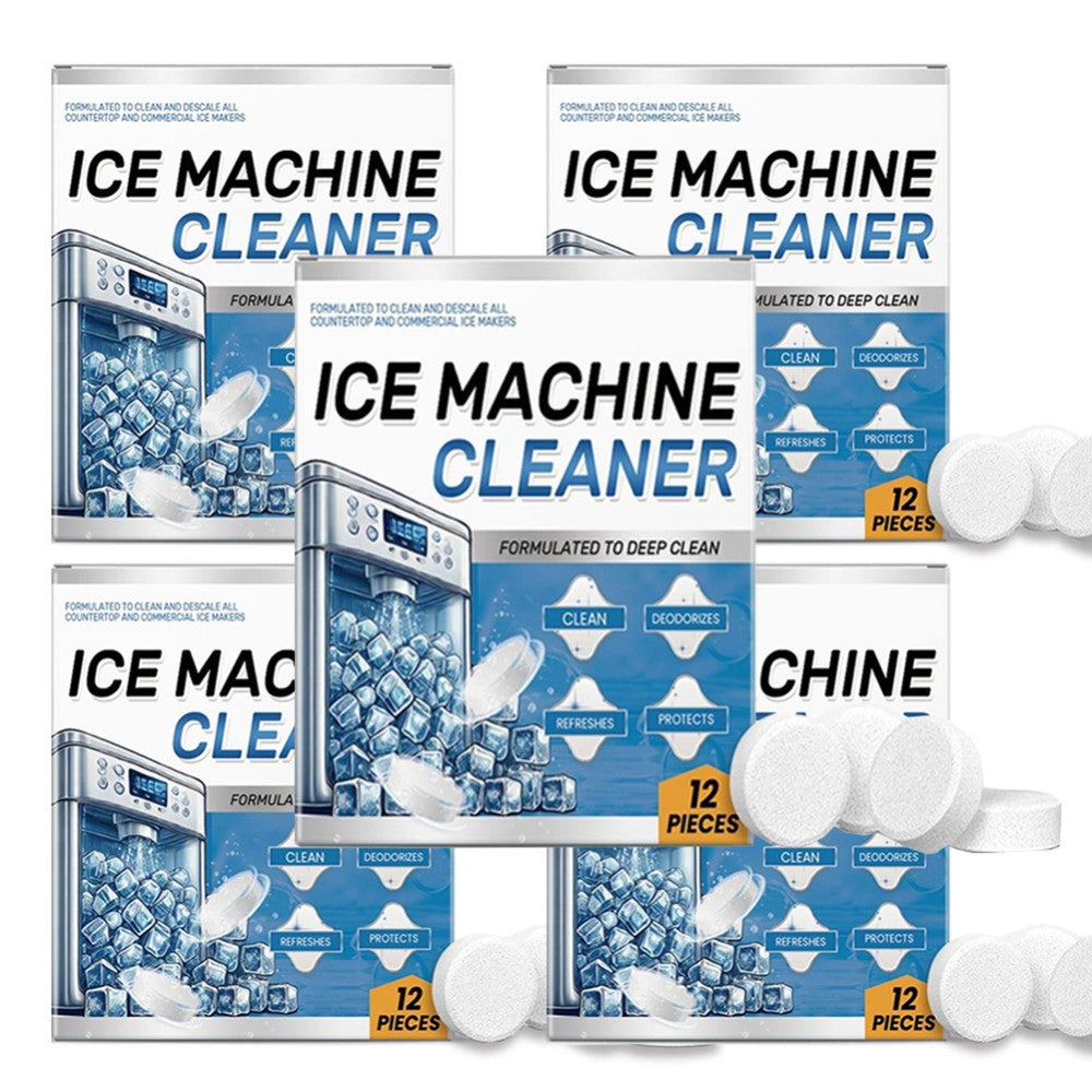 12-120PCS Ice Machine Cleaner Maker Descaler Clean Tablets Cleaning Tablets 2025