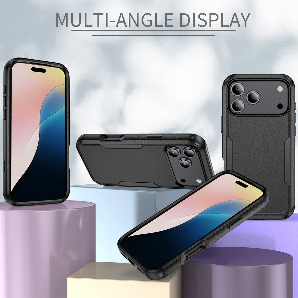 3-in-1 Hybrid Shockproof Protective Case For iPhone 17 16 Pro Max 15 14 13 12 11