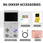 ANBERNIC RG 34XXSP Flip Retro Handheld Game Console Dual joysticks IPS 3.4"LCD