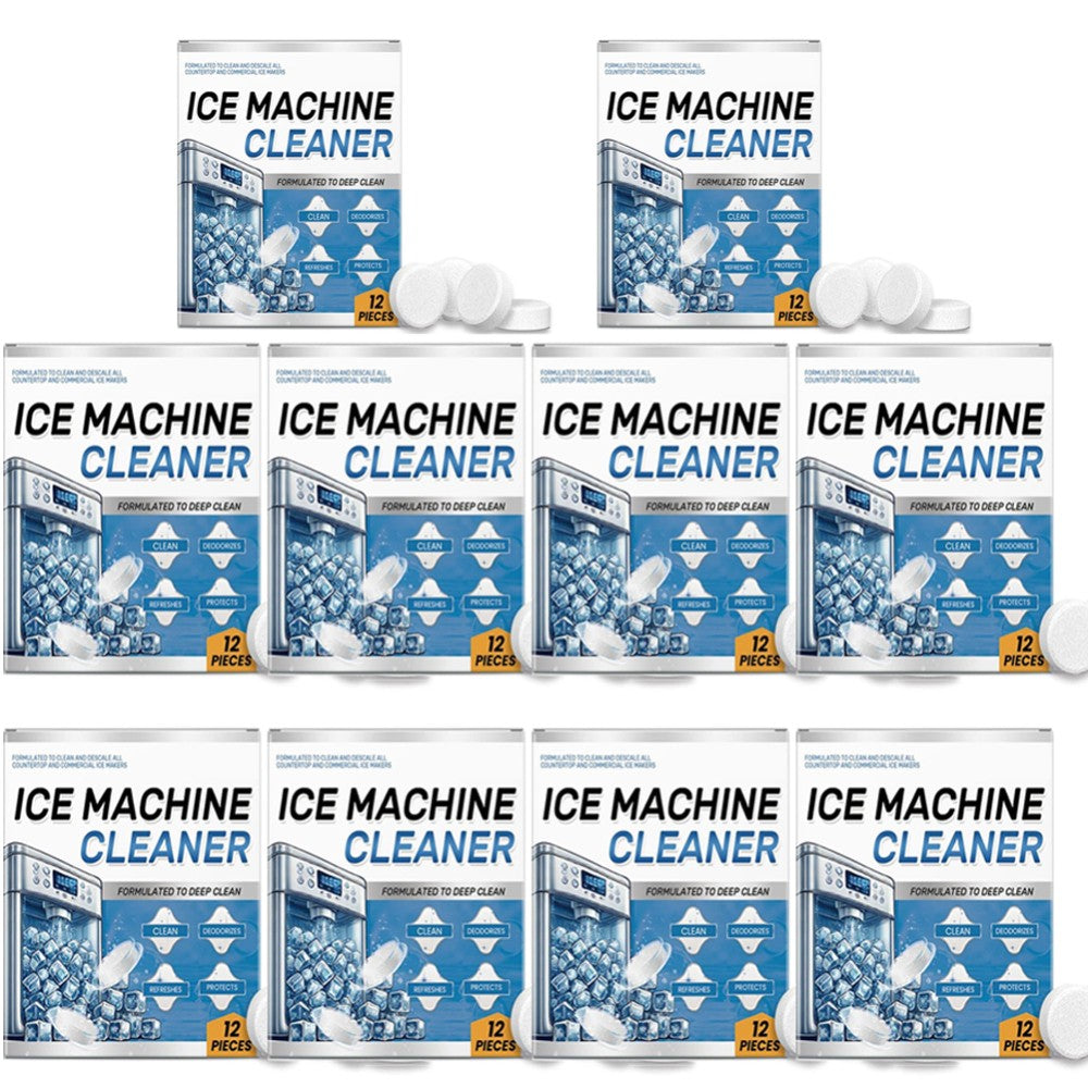 12-120PCS Ice Machine Cleaner Maker Descaler Clean Tablets Cleaning Tablets 2025