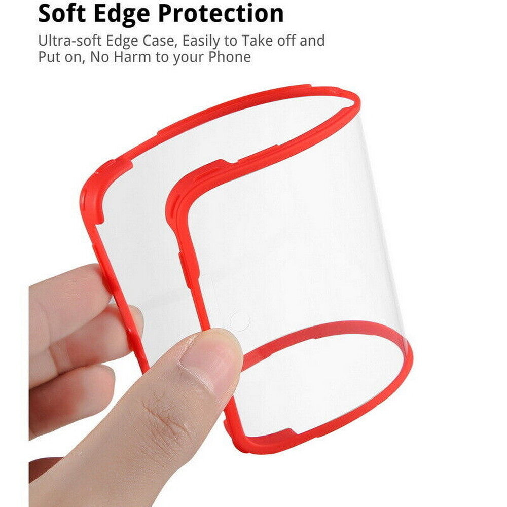 2in1 Full Coverage Clear Case Screen Protector For Samsung S22 S23 S24 MagSafe