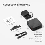 AMD Ryzen 5 Retro Station Mini PC 256GB + 2TB MVMe Retro gaming + Windows 11