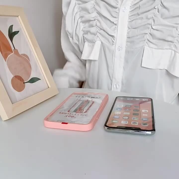 360° Full Body 2 in 1 Clear Case + Screen Protector Soft Bumper Cover For iPhone